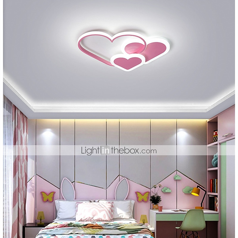 Modern LED Ceiling Light Creative Personality Love Heart Design Children's Room Boys and Girls Eye LED Lamps 30 W 2026 - $189.99 –P8