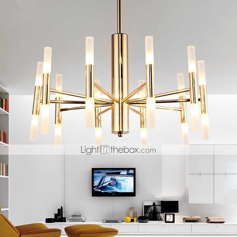 80 cm sputnik design lustre metal básico galvanizado moderno estilo nórdico 110-240 v de 2026 por $210.99 –P2