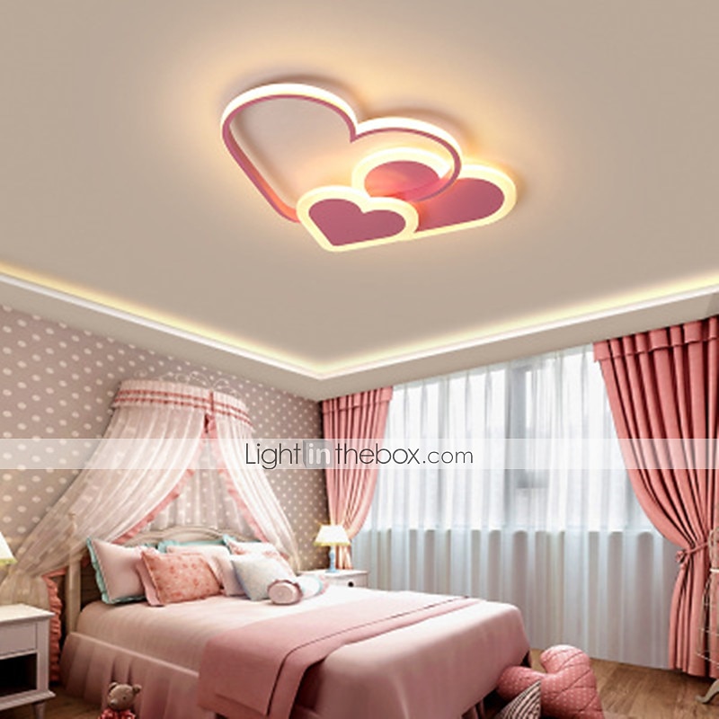 Modern LED Ceiling Light Creative Personality Love Heart Design Children's Room Boys and Girls Eye LED Lamps 30 W 2026 - $189.99 –P7