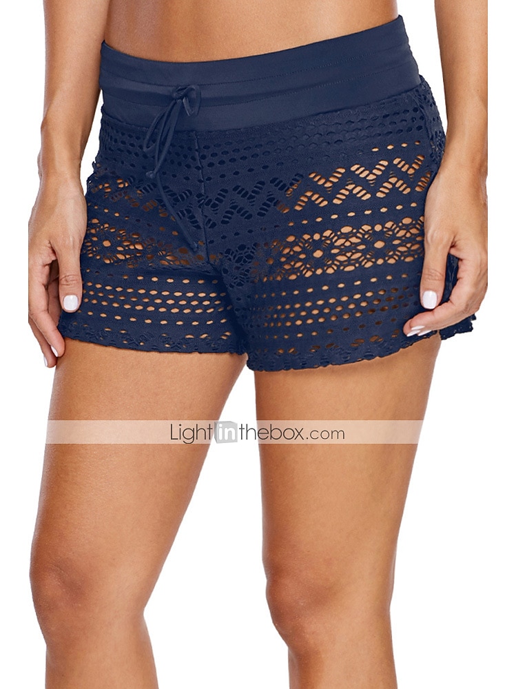 Damen Badeshorts Badehose Einfarbig Schnelltrocknend Bequem Atmungsaktiv Unterteile Surfen Strand Wassersport Sommer 2026 - $16.49 –P7