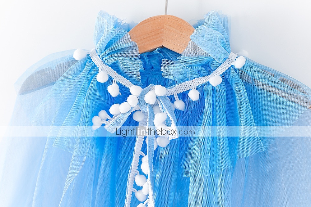 Princeznovské Elsa Cosplay kostým Přehoz Filmové kostýmy for Dívčí Dětské Den dětí Plesová maškaráda 2025 - $27.99 –P10