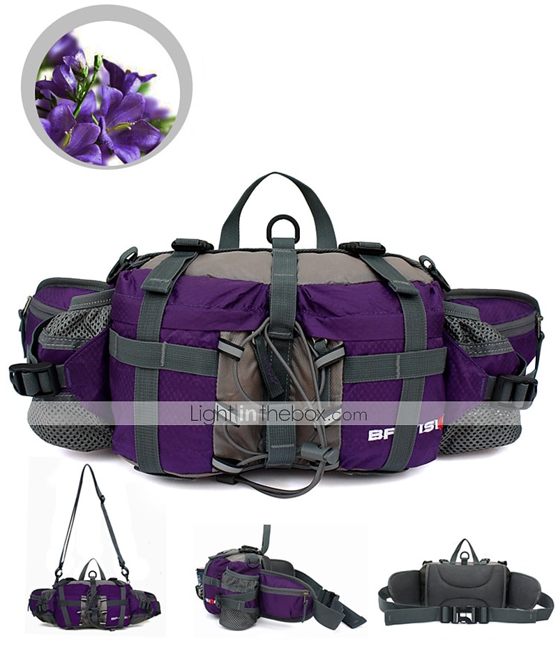 Backpack for Fishing, Camping, Hiking, Outdoor Sports-Purple