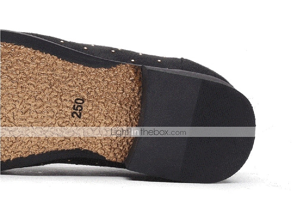 Herr Tofflor och Slip-Ons Finskor Plusstorlekar Drivskor Körande loafers Promenad Affär Klassisk Bröllop Dagligen Kontor & Karriär Mocka Bär bevis Loafers Svart Blå Vår Höst 2025 - $54.99 –P2