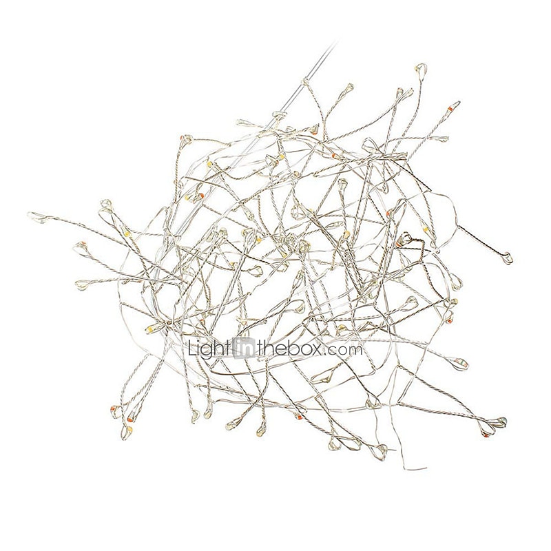 2m 100leds חוט נחושת אורות חזיז פיות זר אור למסיבת חתונת חלון חג המולד תפאורה לבנה חמה מופעלת על סוללה (מגיעה ללא סוללה) 2025 - $17.49 –P16