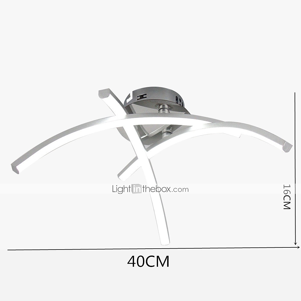 led lampes de salon et de chambre modernes simples créatives lanternes de ciel en forme de trois broches 18w de 2025 ? $120.99 –P7