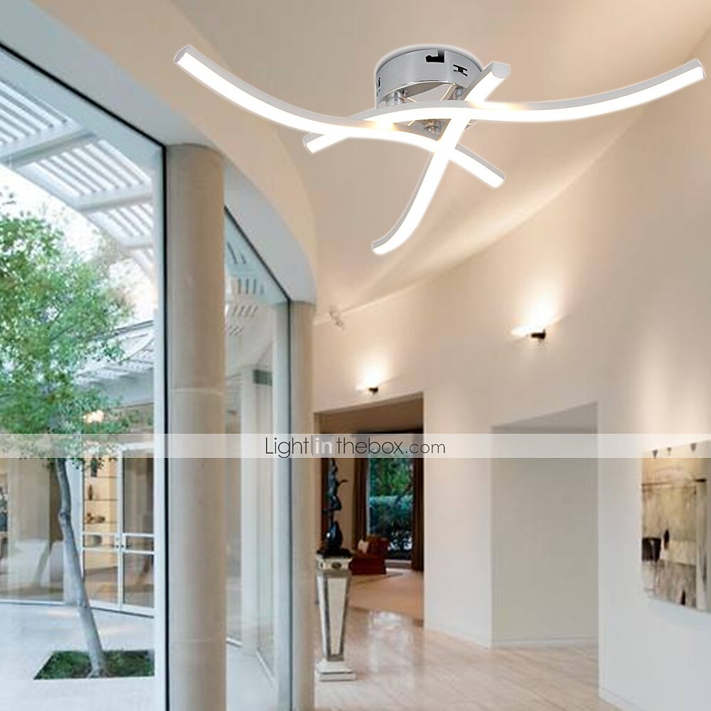 led lampes de salon et de chambre modernes simples créatives lanternes de ciel en forme de trois broches 18w de 2025 ? $120.99 –P1