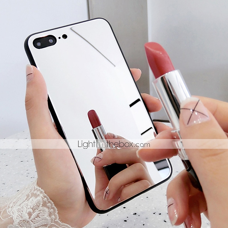 telefon Carcasă Pro iPhone 16 iPhone 15 Pro Max Plus iPhone 14 13 12 11 Pro Max Plus X XR XS Zadní kryt Zrcadlo Pevná barva 2025 - $13.99 –P4
