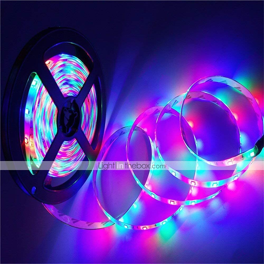 2025年 ZDM 20M(4 * 5M)アプリインテリジェント制御Bluetooth音楽同期フレキシブルLEDストリップライト防水2835 RGB SMD 1080 LED IR 24キーBluetoothコントローラー(12Vアダプターキット付き) コレクション – $50.99 –P10