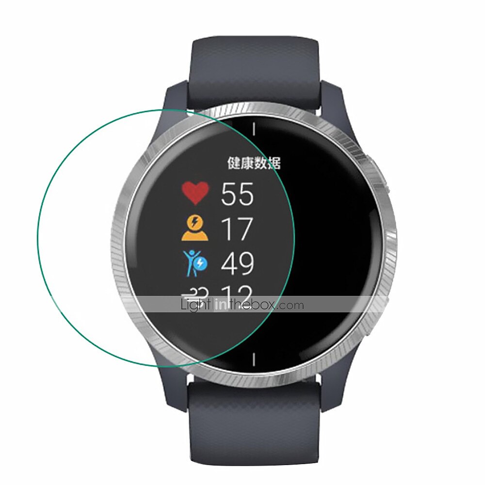 [3 חבילות] שעון מגן מסך מותאם ל גרמין Vivosmart 4 Venu גרמין אקטיב גרמין Vivoactive 4 Vivoactive 4S מגני מסך לפרטיות חדות גבוהה HD בולם זעזועים TPU אביזרי שעון 2025 - $10.99 –P3