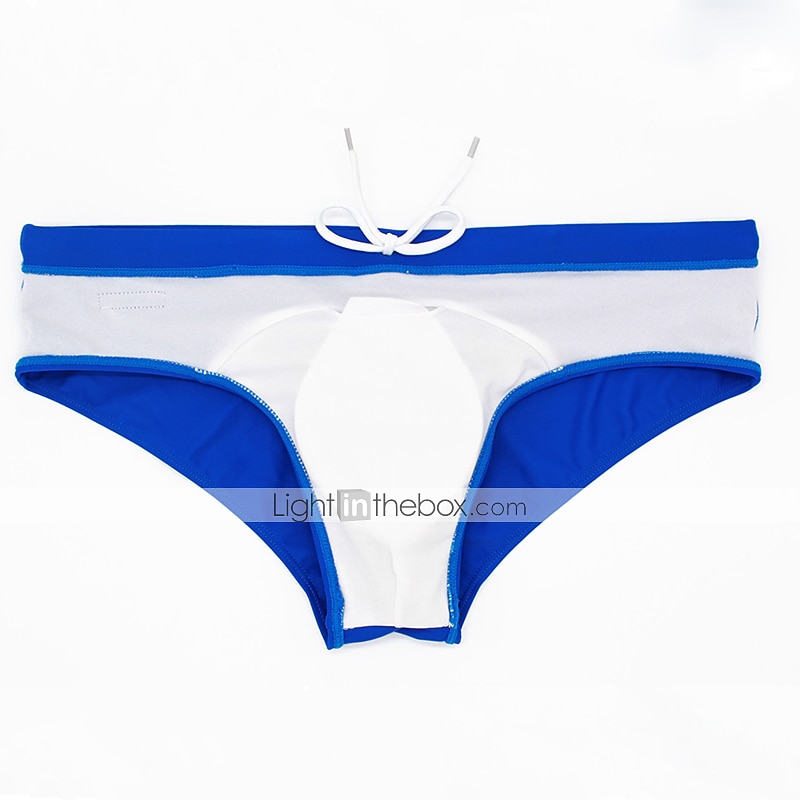 Miesten Uimashortsit Uimahousut Brief-uimahousut Spandex Alaosat Hengittävä Nopea kuivuminen Mikrojoustava 2 in 1 Kurenauha - Uinti Lainelautailu Hiekkaranta Vesiurheilu Yhtenäinen Kevät Kesä 2025 - $16.49 –P4