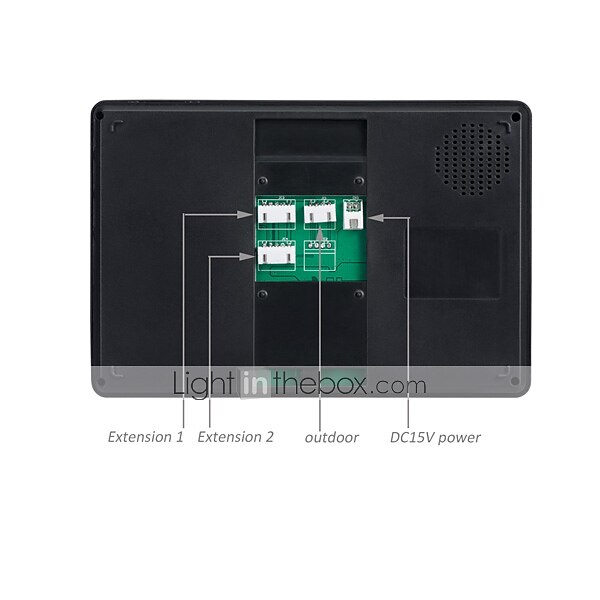 Wired 7 Inch Wire Video Doorphone Two to Two Video Intercom with Unlock Function 2025 - $254.39 –P2