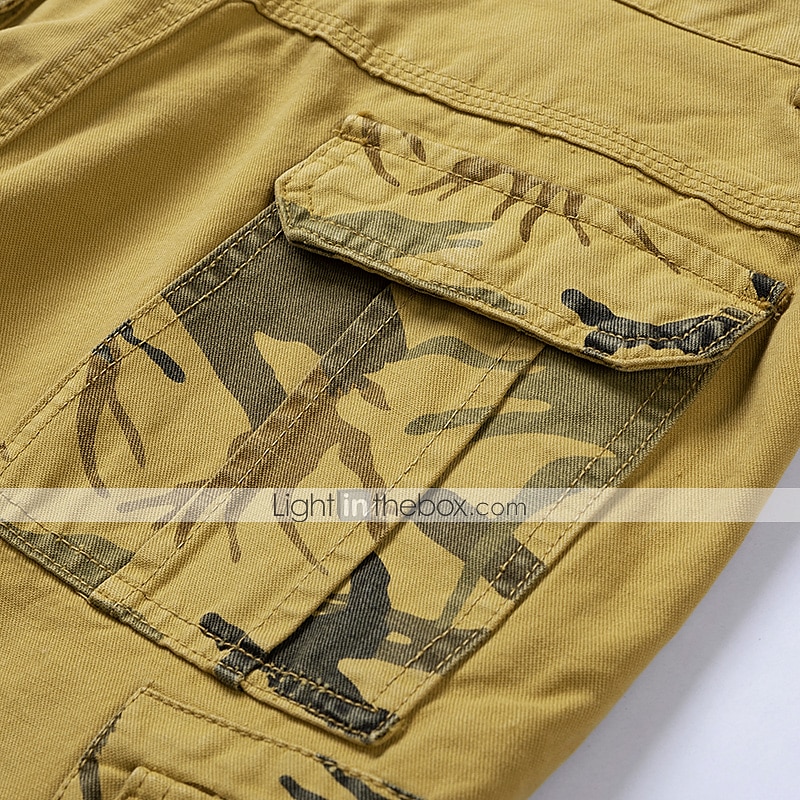 Ανδρικά Τακτικά Σορτς Σορτς φορτίου Σορτς Camo Καλοκαιρινό σορτς Κουρελού Συμπαγές Χρώμα καμουφλάζ Ripstop Αναπνέει Αθλήματα & Ύπαιθρος Στρατιωτικό Πράσινο Χακί Μπλε 2025 - $35.99 –P9