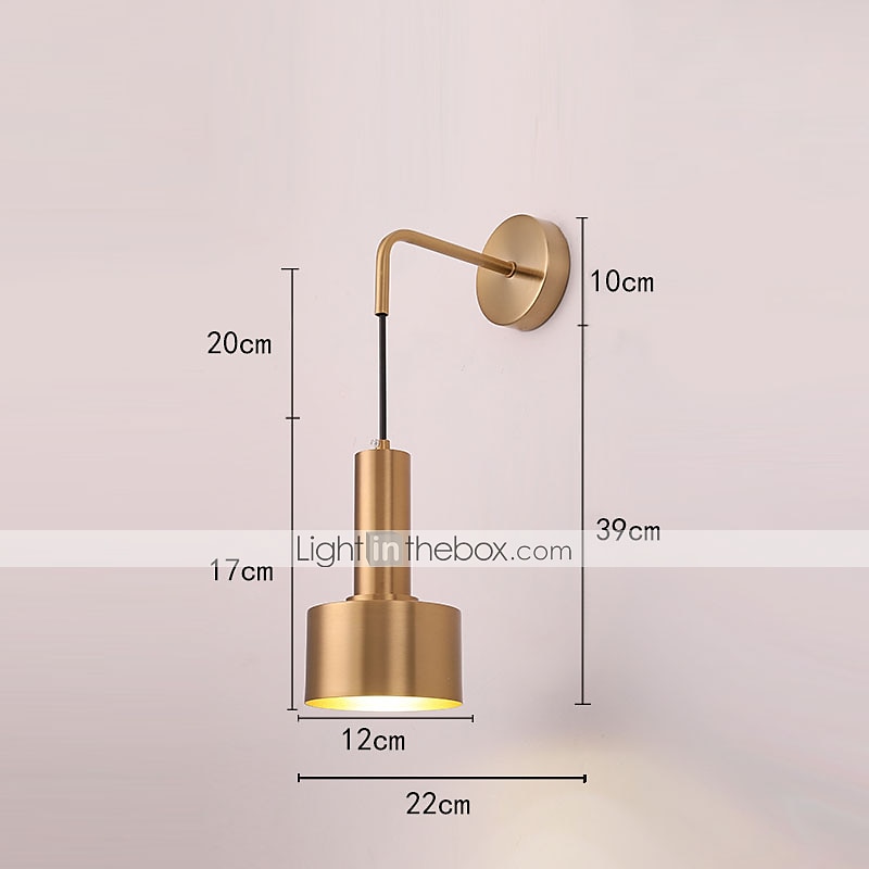 lightinthebox lampade da parete moderne e creative in stile nordico&amp;amplificatore; applique soggiorno camera da letto applique da parete in metallo 110-120v 220-240v 12 w del 2025 a $85.99 –P4