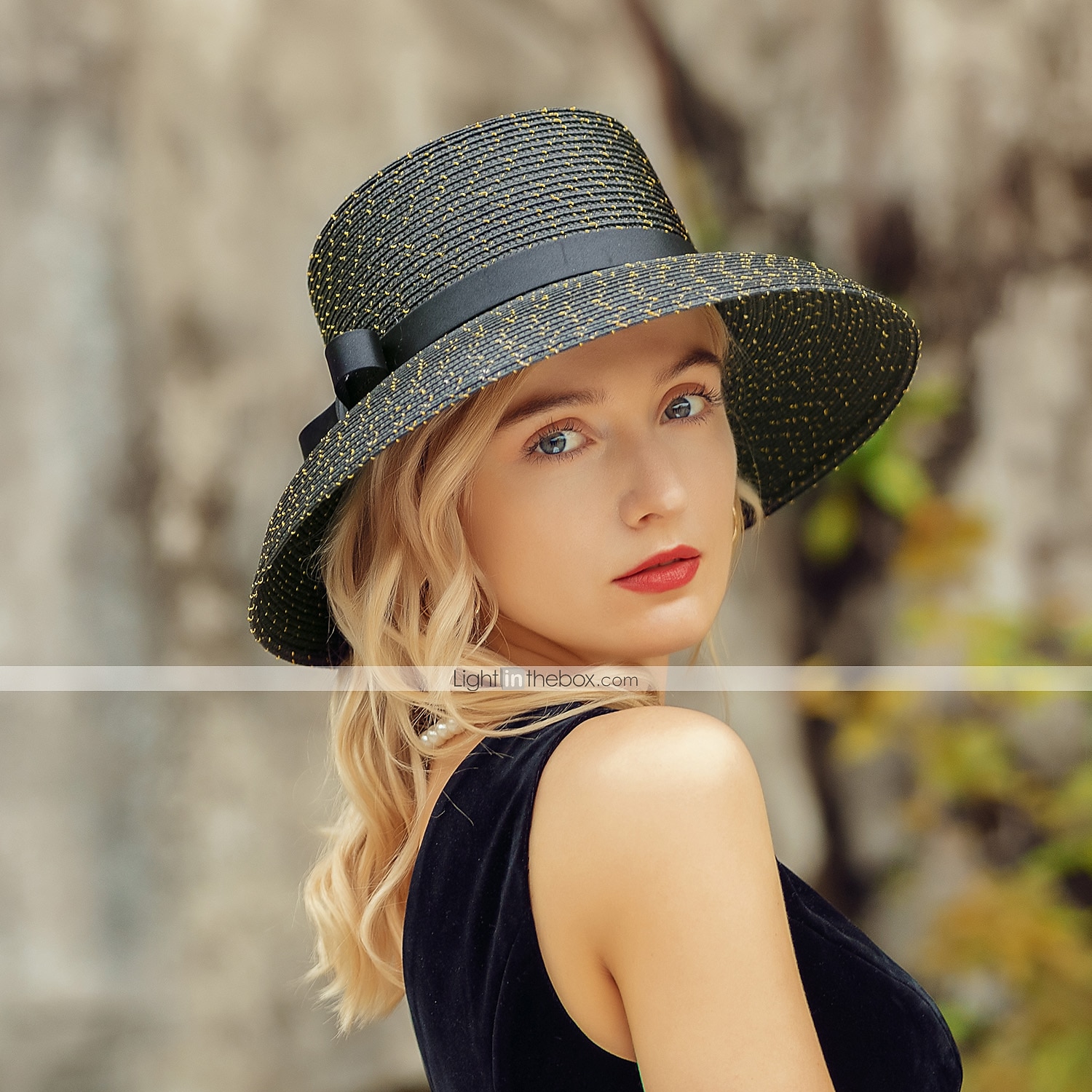 Kopfbedeckung Alltag Polyester Hüte mit Schleife 1 Stück Alltag / Freizeitskleidung Kopfschmuck 2025 - $24.99 –P2