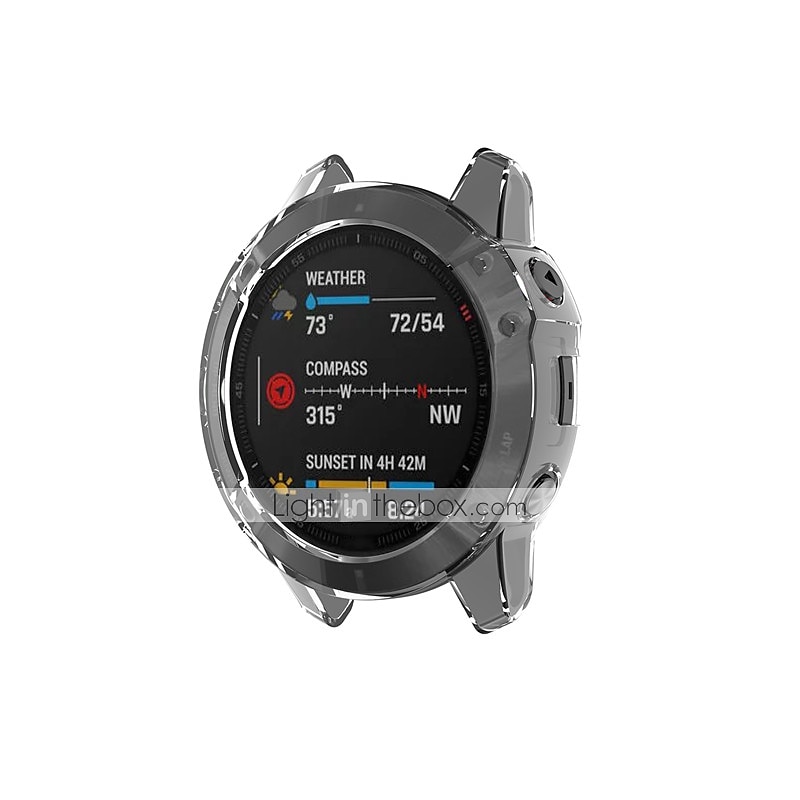 Чехол для часов Совместим с Garmin Garmin Fenix 6 / Fenix 6 Pro / Fenix 6S / Fenix 6S Pro / Fenix 6X / Fenix 6X Pro Ударопрочный чехол ТПУ Часы Крышка 2025 - $11.99 –P12