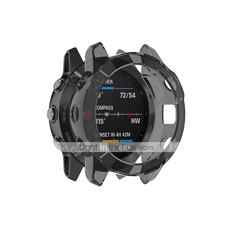Чехол для часов Совместим с Garmin Garmin Fenix 6 / Fenix 6 Pro / Fenix 6S / Fenix 6S Pro / Fenix 6X / Fenix 6X Pro Ударопрочный чехол ТПУ Часы Крышка 2025 - $11.99 –P10