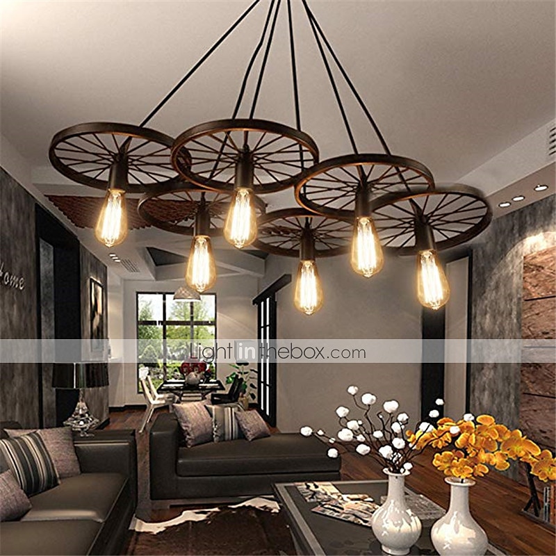 6pcs 4pcs Vintage Edison Bulb E27 St64 40W Chandelier Pendant Lights 220V Lamp Incandescent Light Rope Lamp Holder E27 2026 - $21.99 –P4