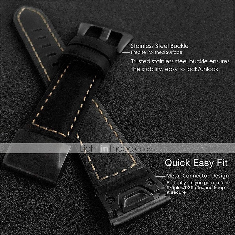 5 High Recommended Quickfit® Garmin Quatix 7 PRO Watch Band