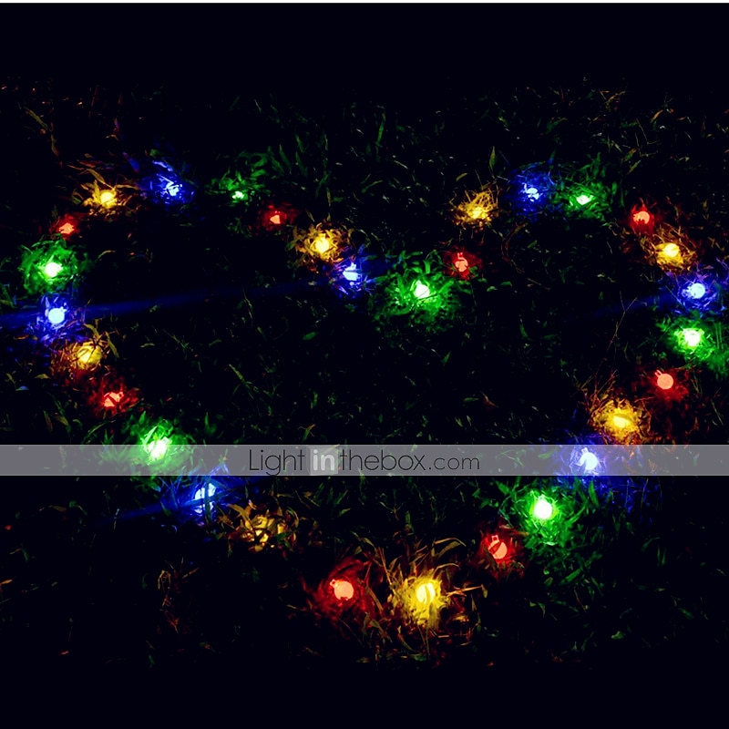 Elegant Wedding Party Reception Solar LED String Lights - 5-30M Crystal Globe, 8 Modes, Waterproof Solar Patio Lights for Garden, Yard, Porch Decor Warm White, Blue, White, RGB 2025 - $20.99 –P11