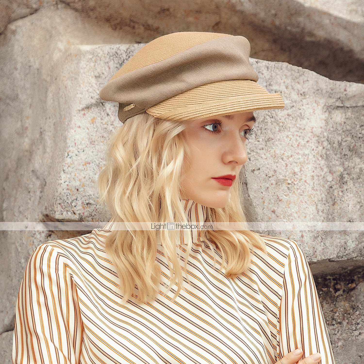 polyester hatter med fargeblokk 1 stk casual hodeplagg 2025 - $27.99 –P8