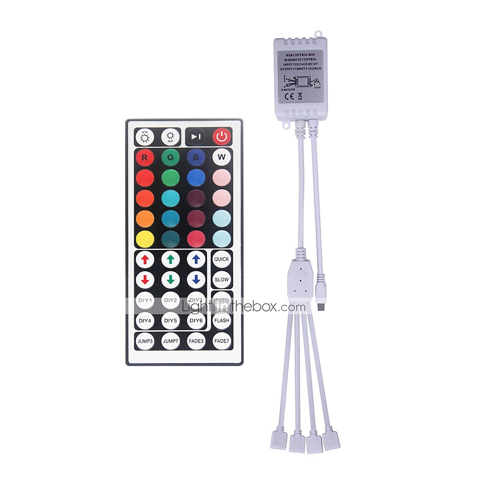 2025年 20メートル 4x5M フレキシブルＬＥＤライトストリップ ライトセット ＲＧＢストリップライト 1200 LED 2835 SMD 8mm 1セット RGB クリスマス 新年 防水 カット可能 装飾用 100-240 V / ノンテープ・タイプ  コレクション – $40.99 –P7