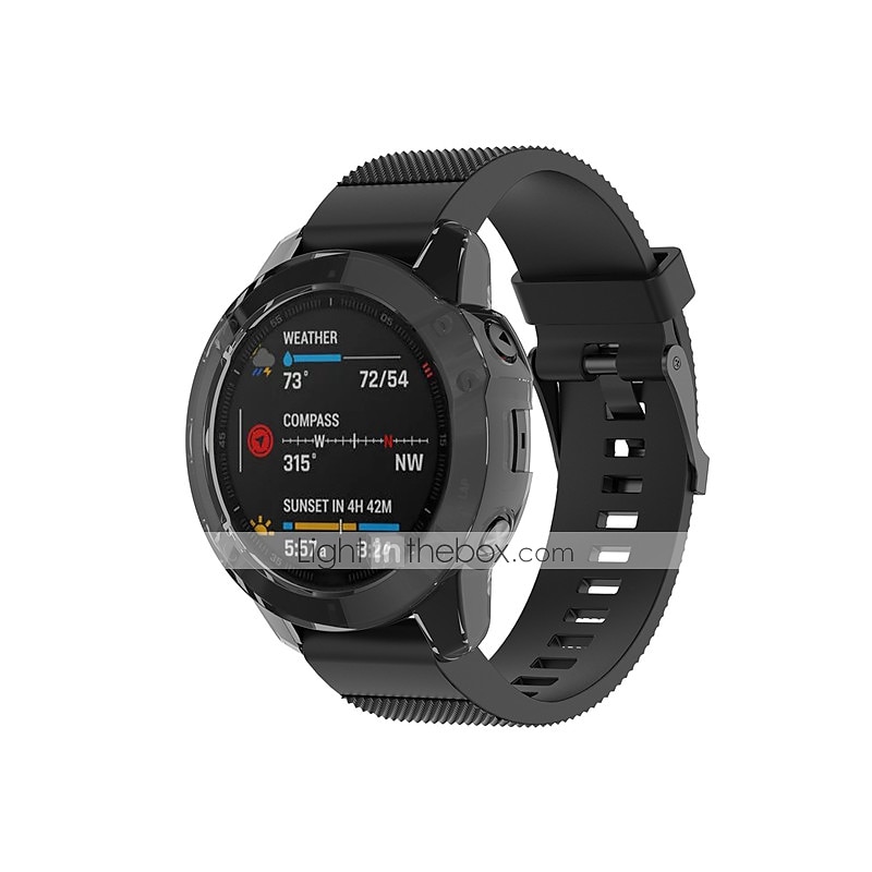 Чехол для часов Совместим с Garmin Garmin Fenix 6 / Fenix 6 Pro / Fenix 6S / Fenix 6S Pro / Fenix 6X / Fenix 6X Pro Ударопрочный чехол ТПУ Часы Крышка 2025 - $11.99 –P4