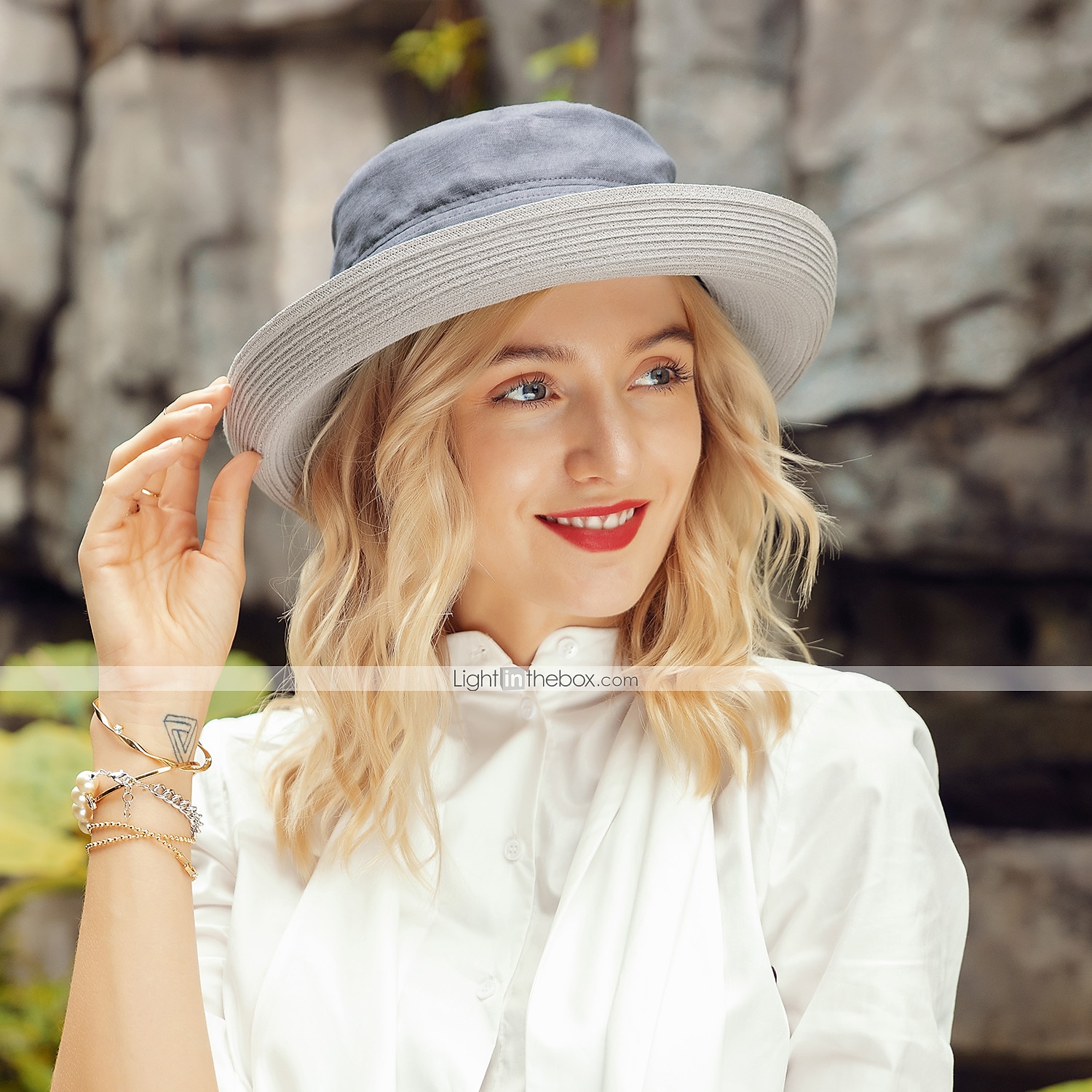 Kopfbedeckung Alltag Polyester Hüte mit Schleife 1 Stück Alltag / Freizeitskleidung Kopfschmuck 2025 - $24.99 –P3