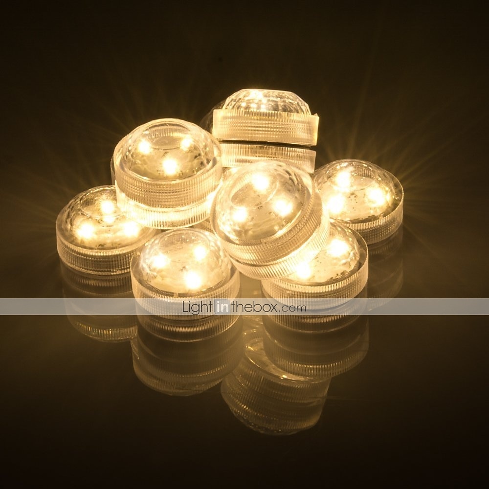 12pcs Underwater Submersible LED Pool Light Waterproof with Remote Control for Bath Tub Vase Aquarium Party Wedding Decor Battery Operated 2025 - $13.99 –P14