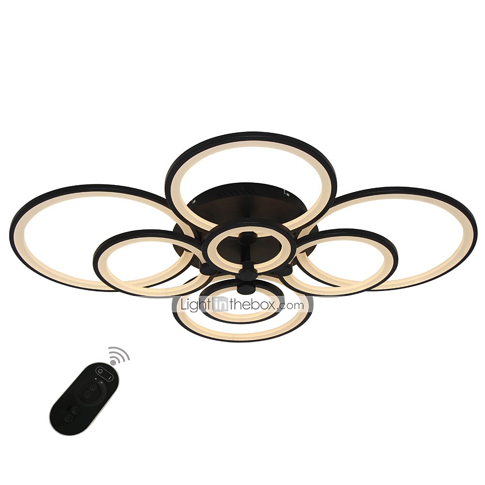106 cm mennyezeti lámpa led geometriai formák süllyesztett lámpák fém akril festett felületek modern 220v 110v / ce tanúsítvánnyal 2025 - $126.99 –P6