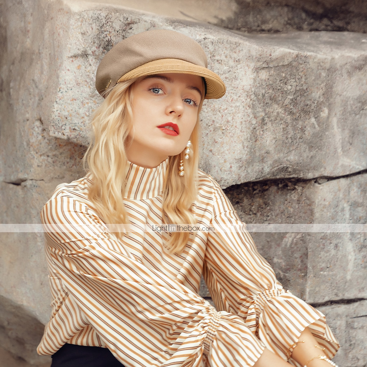 polyester hatter med fargeblokk 1 stk casual hodeplagg 2025 - $27.99 –P11