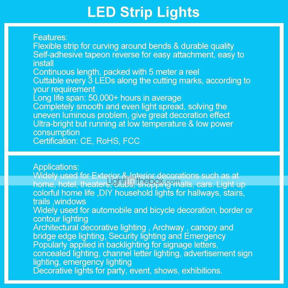 2025年 20メートル 4x5M フレキシブルＬＥＤライトストリップ ライトセット ＲＧＢストリップライト 1200 LED 2835 SMD 8mm 1セット RGB クリスマス 新年 防水 カット可能 装飾用 100-240 V / ノンテープ・タイプ  コレクション – $40.99 –P1