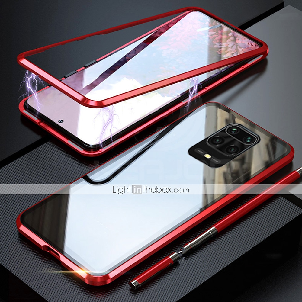 For Xiaomi Mi 9T Pro/Poco X3/Redmi K20 Note 9 S 7 6 Pro/8 A Case+Tempered  Glass
