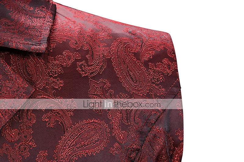 Weihnachten Vintage Mode Mantel Maskerade Weste Prinz Pestdoktor Edelmann Jacquard Jacquard Herren königlich Steampunk Halloween Karneval Maskerade Veranstaltung / Fest Erwachsene Weste 2025 - $37.99 –P10