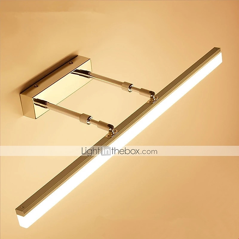 2026年 ミラーライトLEDミラーランプ27.56インチ回転可能な調整可能なモダンな北欧スタイル70センチ16ワット浴室照明金属製の壁ライトIP20  コレクション – $170.99 –P1