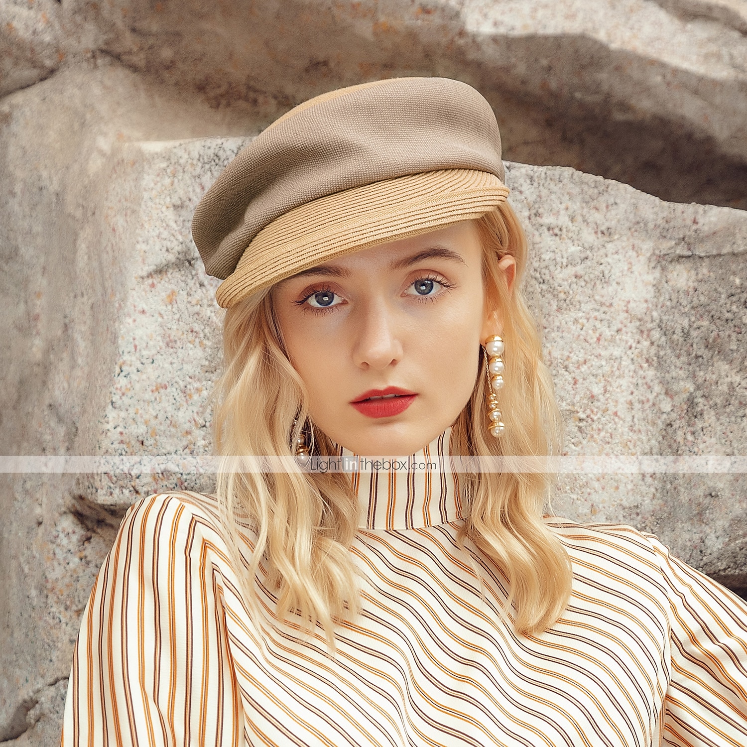 polyester hatter med fargeblokk 1 stk casual hodeplagg 2025 - $27.99 –P7