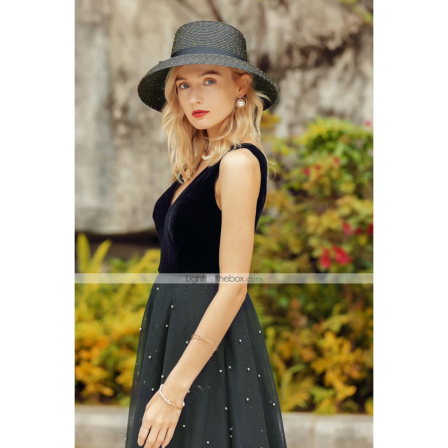 Kopfbedeckung Alltag Polyester Hüte mit Schleife 1 Stück Alltag / Freizeitskleidung Kopfschmuck 2025 - $24.99 –P11