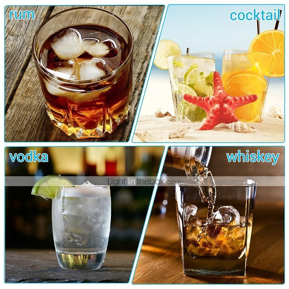 4 сетки алмазный лоток для кубиков льда многоразовые кубики льда силиконовые формы для мороженого формы шоколада формы виски вечеринка бар инструменты 2026 - $9.99 –P5