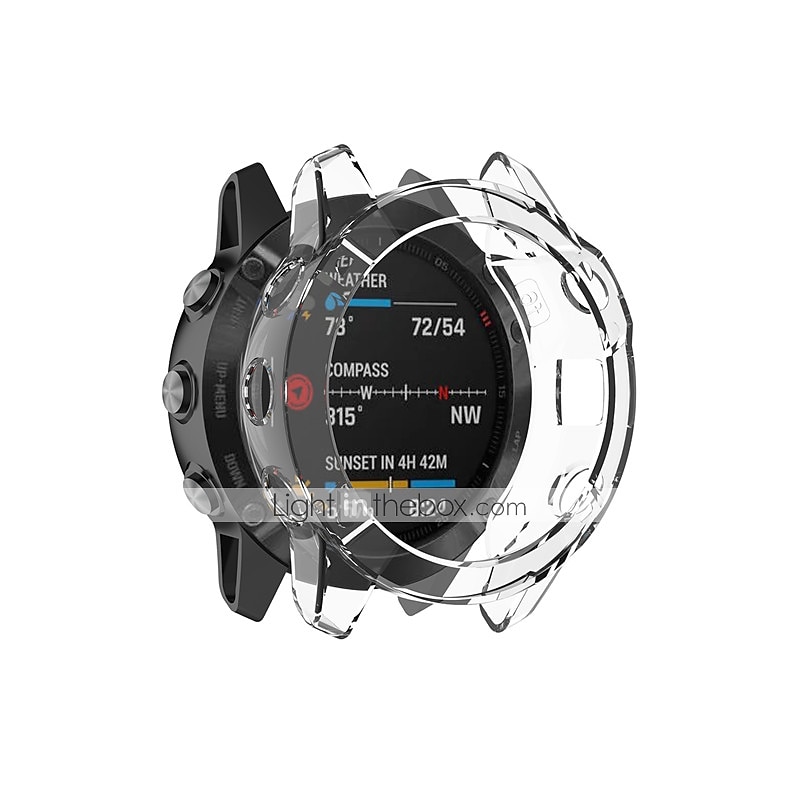 Чехол для часов Совместим с Garmin Garmin Fenix 6 / Fenix 6 Pro / Fenix 6S / Fenix 6S Pro / Fenix 6X / Fenix 6X Pro Ударопрочный чехол ТПУ Часы Крышка 2025 - $11.99 –P9
