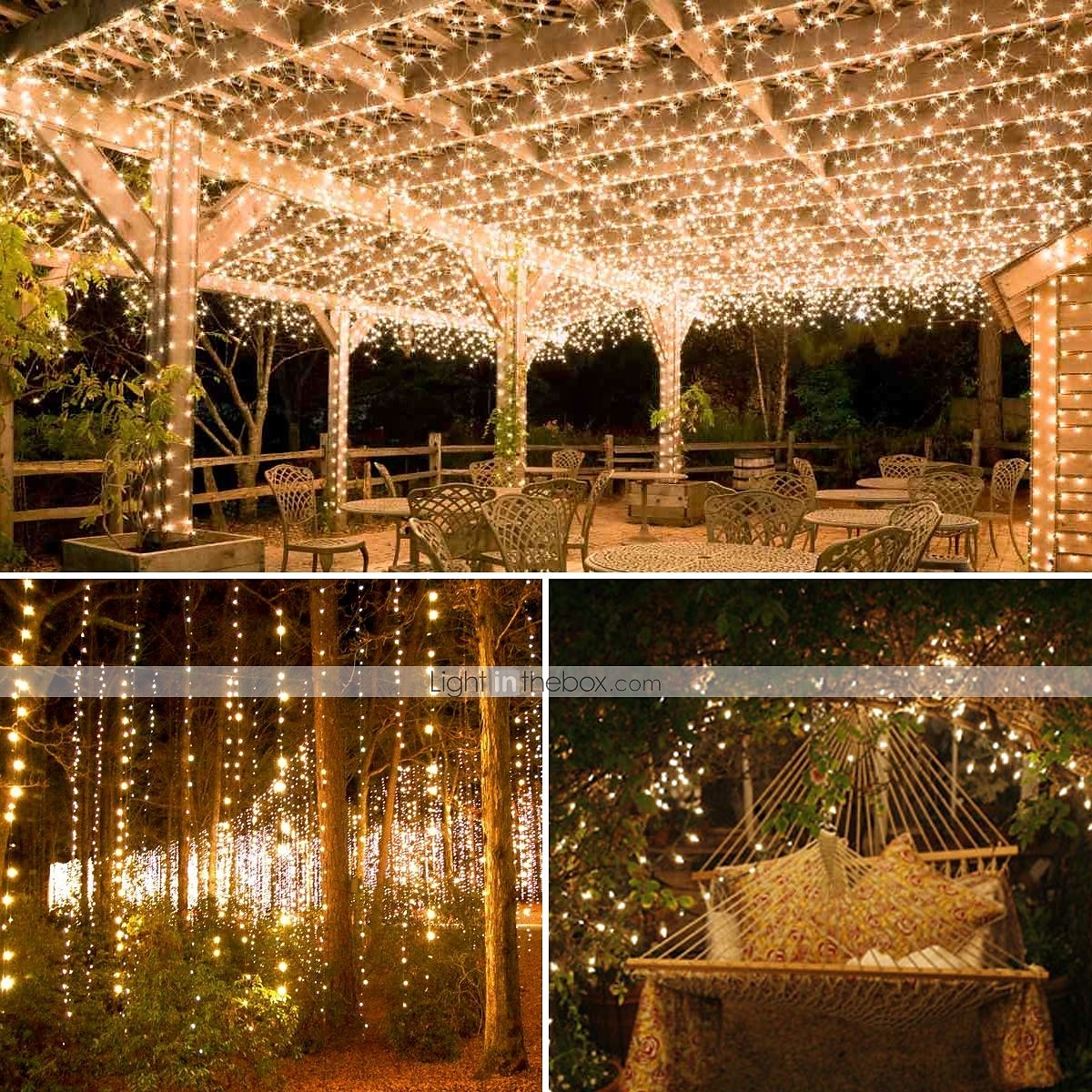 Guirlande lumineuse solaire élégante de 20 m avec 200 LED pour réception de mariage - étanche, 8 modes, guirlande lumineuse d'extérieur pour décoration de jardin et de vacances de 2025 ? $16.49 –P7
