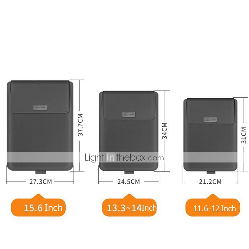 Laptop Sleeves 11.6" 12" 13.3" inch Compatible with Macbook Air Pro, HP, Dell, Lenovo, Asus, Acer, Chromebook Notebook Waterpoof Shock Proof PU Leather Classic Leather for Business Office 2025 - $31.99 –P3