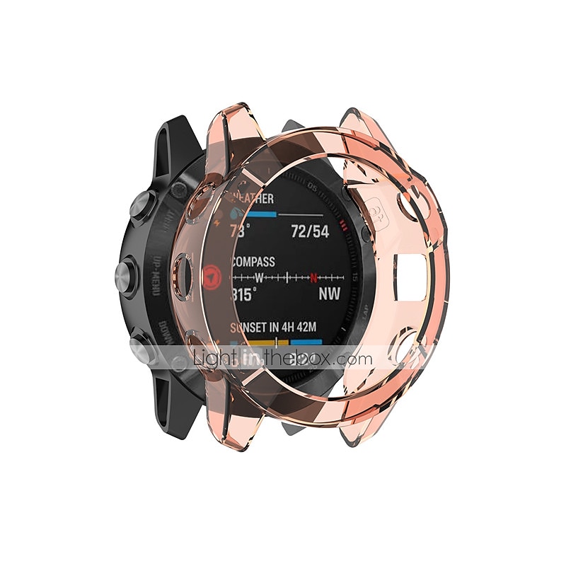 Чехол для часов Совместим с Garmin Garmin Fenix 6 / Fenix 6 Pro / Fenix 6S / Fenix 6S Pro / Fenix 6X / Fenix 6X Pro Ударопрочный чехол ТПУ Часы Крышка 2025 - $11.99 –P11