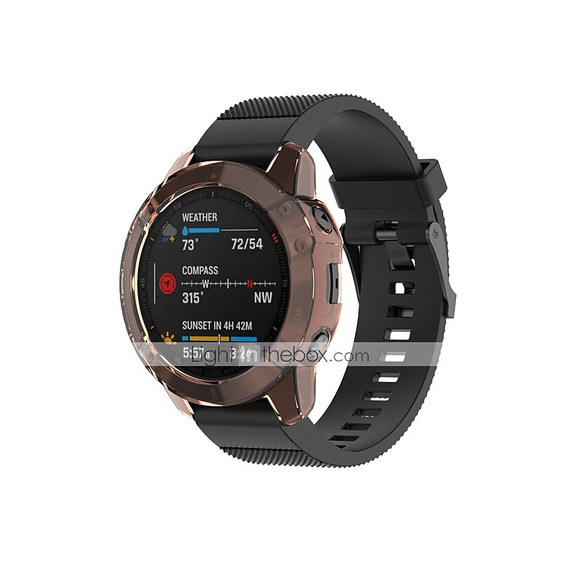 Чехол для часов Совместим с Garmin Garmin Fenix 6 / Fenix 6 Pro / Fenix 6S / Fenix 6S Pro / Fenix 6X / Fenix 6X Pro Ударопрочный чехол ТПУ Часы Крышка 2025 - $11.99 –P8