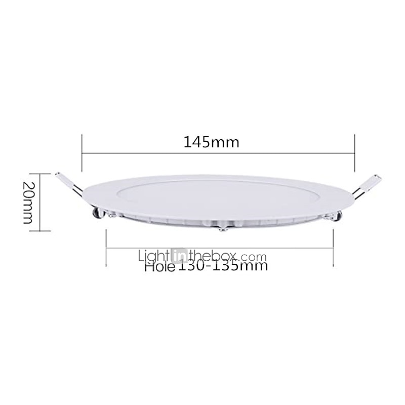 1 stks 12 w led-paneel licht led downlight inbouw ronde led plafondlamp ac 110 v 220 v led lamp slaapkamer keuken indoor led spot verlichting 2025 - $7.99 –P2
