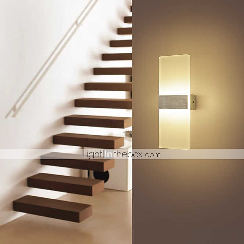 1-Light LED Wall Sconce Indoor Modern Acrylic Light Fixture for Bedroom Bathroom Corridor Stairs 6W Contemporary Wall Lamp 2025 - $38.99 –P3