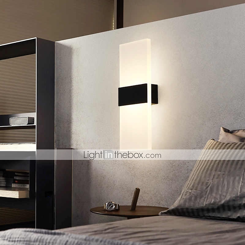 1-Light LED Wall Sconce Indoor Modern Acrylic Light Fixture for Bedroom Bathroom Corridor Stairs 6W Contemporary Wall Lamp 2025 - $38.99 –P5
