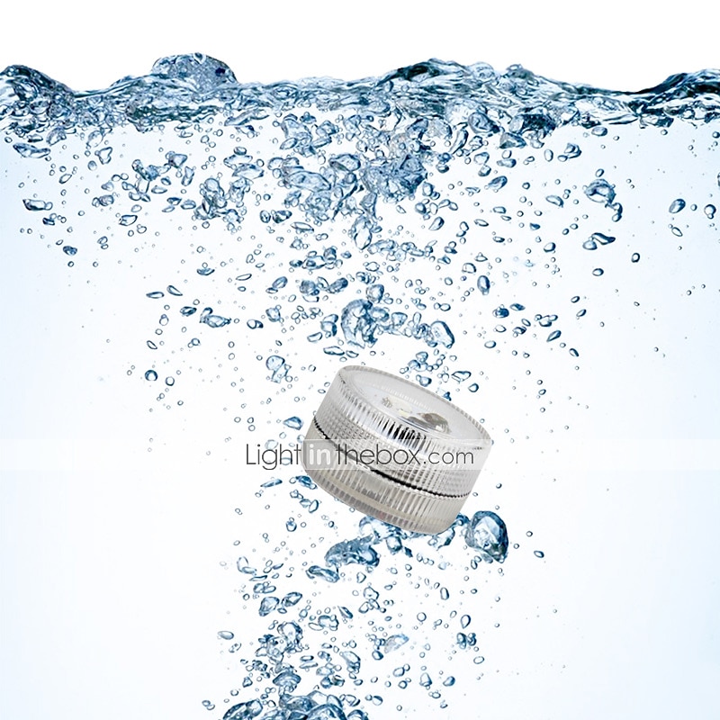 12pcs subacquea sommergibile esterna led piscina luce con telecomando a batteria lampada da notte subacquea serbatoio di pesci stagno piscina acquario vaso di natale decorazione della festa nuziale del 2025 a $19.99 –P5