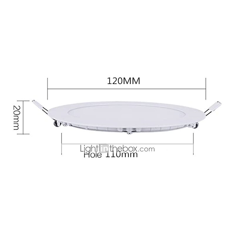 6pcs 4pcs LED Ultra thin Downlight lamp 6W led ceiling Recessed Grid Downlight Slim Round Panel light 2025 - $21.99 –P2