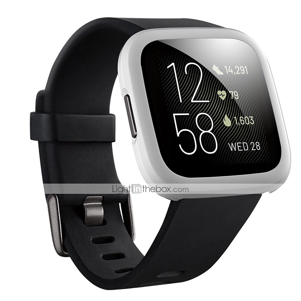 Screen Protector Compatible Fitbit Versa 2 Case Frosted PC Ultra-Thin Slim Tempered Glass Protective Case All-Around Full Cover Bumper Shell for Fitbit Versa 2 Smart Watch 2025 - $11.99 –P7