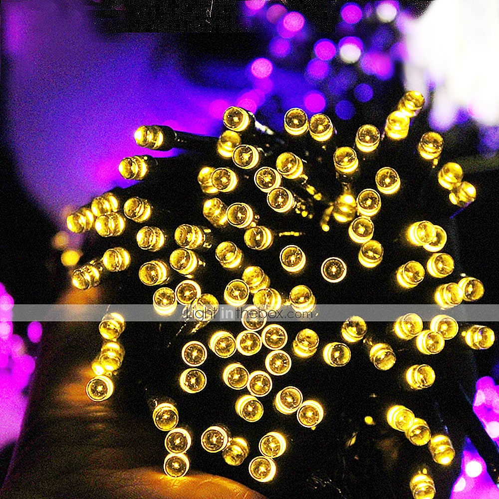 solar led string light outdoor lichtslingers 22m 200led 8 functie kerstverlichting outdoor waterdichte tuin gazon binnenplaats kerstversiering licht 2025 - $19.49 –P3