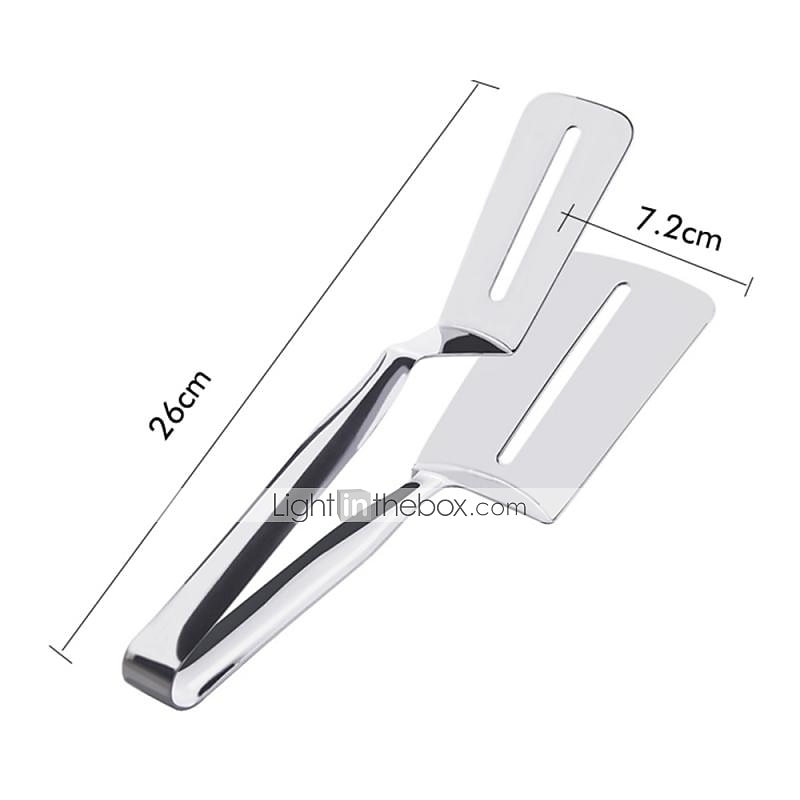 2025年 バーベキュートングステンレス鋼フライドステーキシャベル魚ヘラ肉クリップパンクランプキッチンツールアクセサリー  コレクション – $9.99 –P10